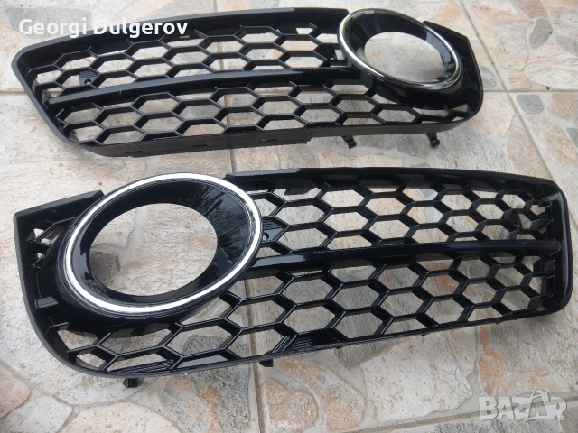 Решетки за халогени за броня Audi A5 , снимка 3 - Части - 54051455