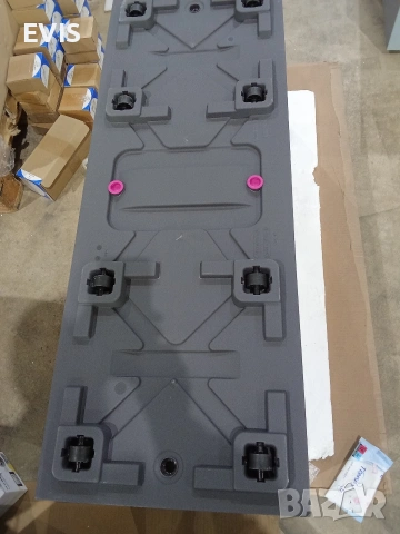 Луксозни Италиански Саксии Deroma Millennium (99 см) с колелца , снимка 2 - Саксии и кашпи - 54005600