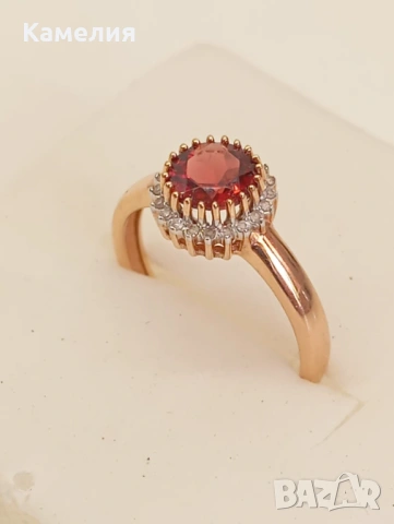 Руско злато , снимка 2 - Пръстени - 53561198