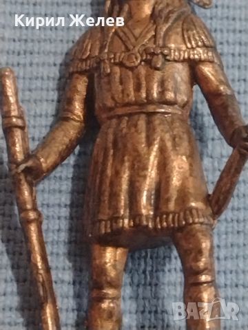 Метална фигура играчка KINDER SURPRISE MADE IN ITALY индианец войн перфектна за КОЛЕКЦИОНЕРИ 22959, снимка 3 - Колекции - 45448696