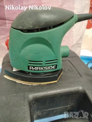 виброшлаиф Parkside с 10 шкурки, снимка 2 - Други инструменти - 53490199