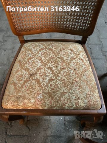 Барокови трапезни столове стил ЛУИ XV 3 бр. комплект, снимка 5 - Столове - 45368315