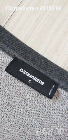 DSQUARED2 Cotton Made in Italy Mens Size S ОРИГИНАЛ! Мъжка Памучна Блуза!, снимка 15 - Блузи - 50497579