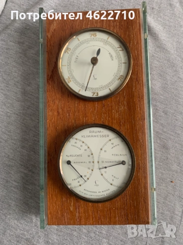 Барометър Термометър Хигрометър LUFFT , снимка 7 - Антикварни и старинни предмети - 54018169