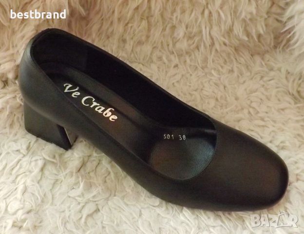 Дамски елегантни обувки от естествена кожа ,на ток, код 594/115, снимка 12 - Дамски обувки на ток - 46443042