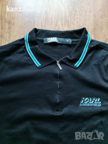 karl lagerfeld - страхотна мъжка тениска КАТО НОВА М, снимка 3 - Тениски - 54189556