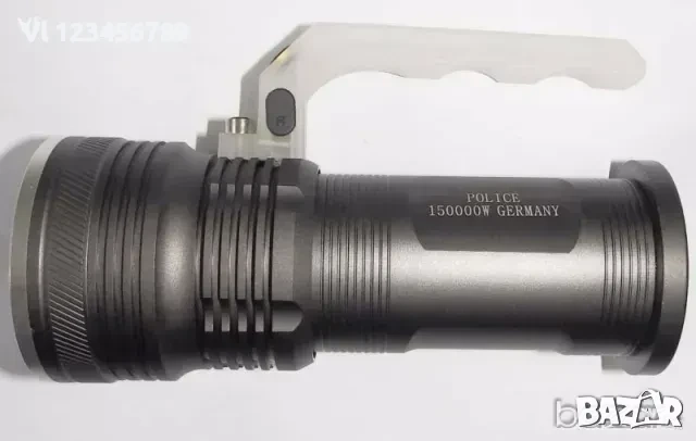 Мощен акумулаторен LED лед Фенер H-3405 28000w, снимка 3 - Къмпинг осветление - 52269929