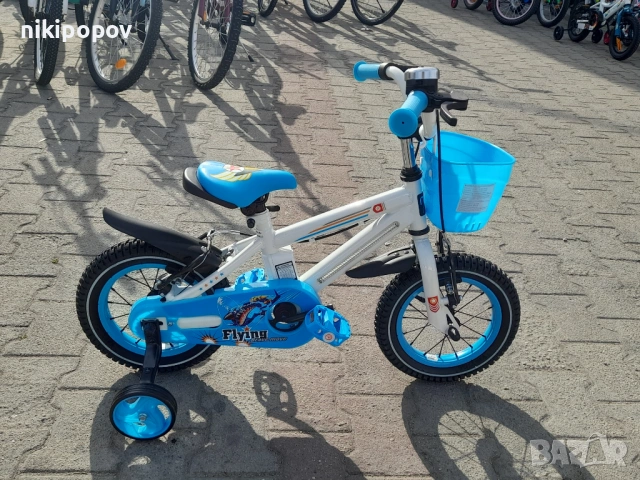 MONI Велосипед 12" 1290 син, снимка 10 - Велосипеди - 53759064