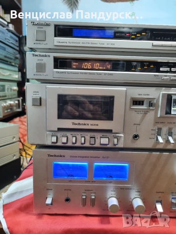 Technics SU-Z1+ дек Technics RS-M205+ Теchnics Stereo Tuner , снимка 7 - Ресийвъри, усилватели, смесителни пултове - 54196570