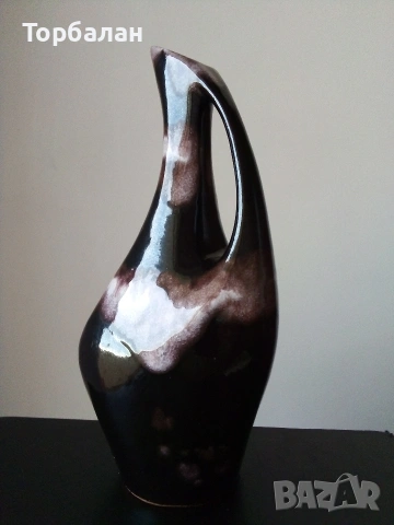 Керамична ваза от соц-а , снимка 7 - Вази - 50841674