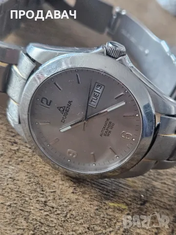Мъжки часовник Dugena autmatic Wr 100  8205 сапфирено стъкло, автоматичен, с дата и час, 40 мм, снимка 3 - Мъжки - 50281396