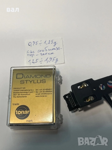 Shure V-15 MK4, MM доза с нова игла Tonar Hipel + шел, снимка 9 - Грамофони - 51769843