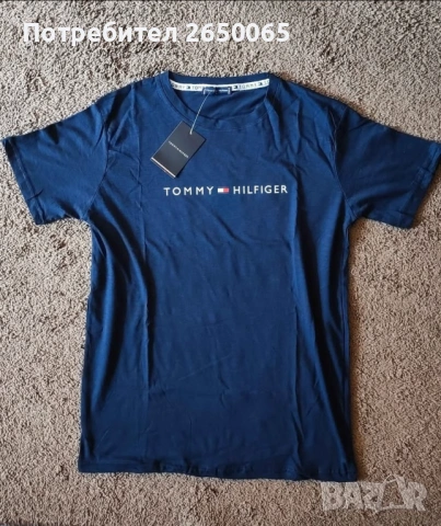 Нова мъжка орг.тениска Tommy Hilfiger - M размер !