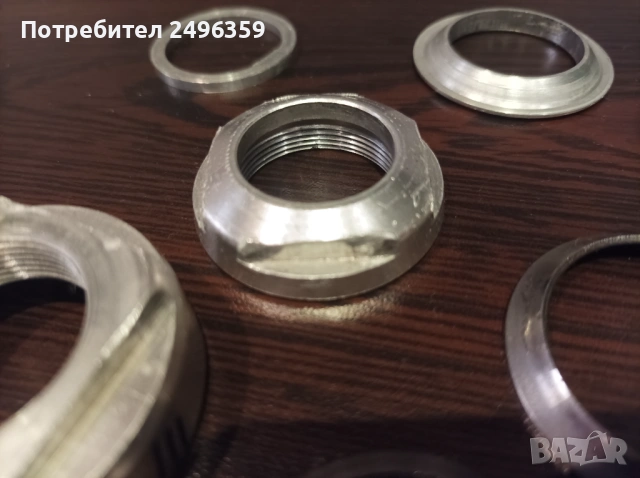 Алуминиеви ретро чашки за велосипед - Stronglite (normal size) 1", снимка 6 - Части за велосипеди - 53740510