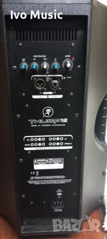Aктивни тонколони Мackie-12-инча,1000w, снимка 2 - Тонколони - 54008213