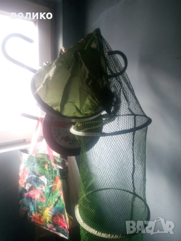 Преносима рибарска кошница., снимка 2 - Въдици - 53568047