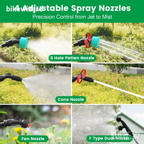 Безжична пръскачка под налягане 3 скорости на пръскане, 7.4V НОВА, снимка 2 - Градинска техника - 53168520