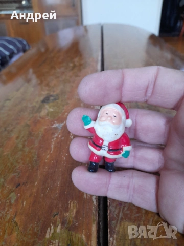 Стара фигурка Дядо Мраз, снимка 2 - Колекции - 53385628