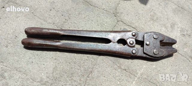 Стара ножица за рязане на арматура#1, снимка 1 - Антикварни и старинни предмети - 46441202