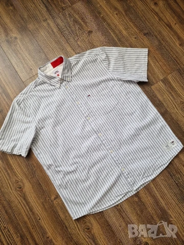 Страхотна мъжка  риза TOMMY HILFIGER, размер 2ХL , снимка 2 - Ризи - 50839852