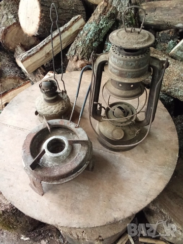 Стари Газени лампи, снимка 4 - Антикварни и старинни предмети - 53269332