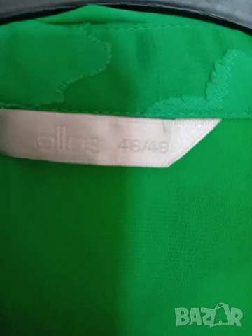 Зелена асиметрична рокля , снимка 6 - Рокли - 51548482