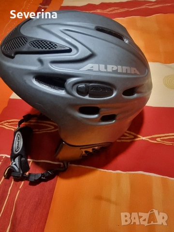 Alpina scara*ски/сноуборд каска 55-59 