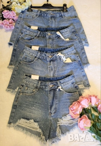 панталонки с камъчета , снимка 3 - Къси панталони и бермуди - 51522412