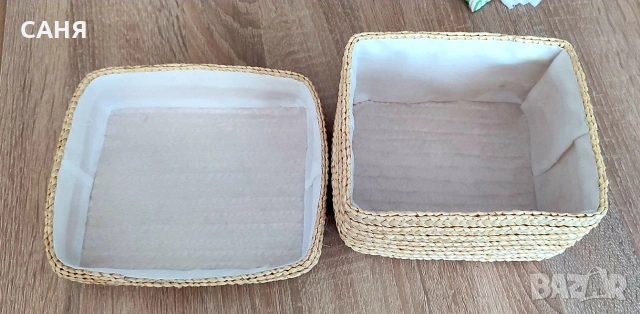 Козметична кутия с капак и подплата и козметична чантичка, снимка 2 - Други - 53227043