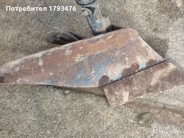 Плуг за Мотоблок или Тракторче, снимка 2 - Селскостопанска техника - 54007289