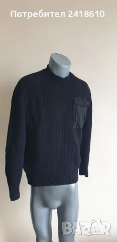 Hugo Boss Kaltamo Wool Mens Size S НОВО! ОРИГИНАЛ! Мъжки Пуловер!, снимка 3 - Пуловери - 48253676