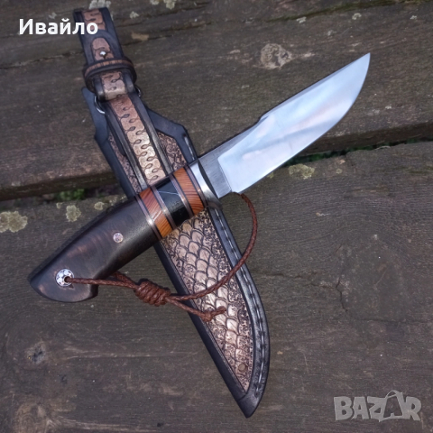 Нож ръчна изработка, снимка 4 - Ножове - 53890520