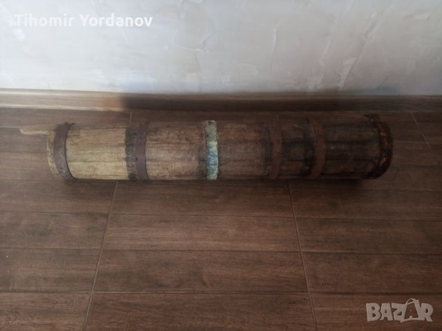 Стара дървена буталка за масло., снимка 6 - Антикварни и старинни предмети - 45680675