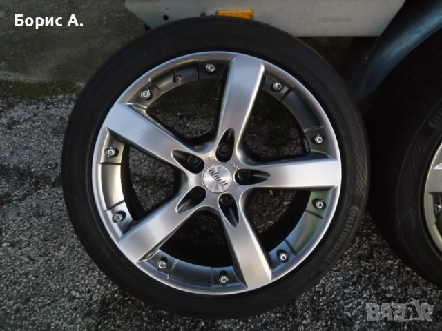Лети джанти 17 " Aluett Germany 5x112 / 7.5J X 17 H2 за VW,Audi,Seat, Skoda, Mercedes и др., снимка 5 - Гуми и джанти - 53193841