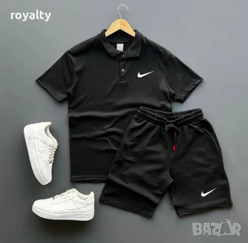 Nike черен мъжки спортен екип 