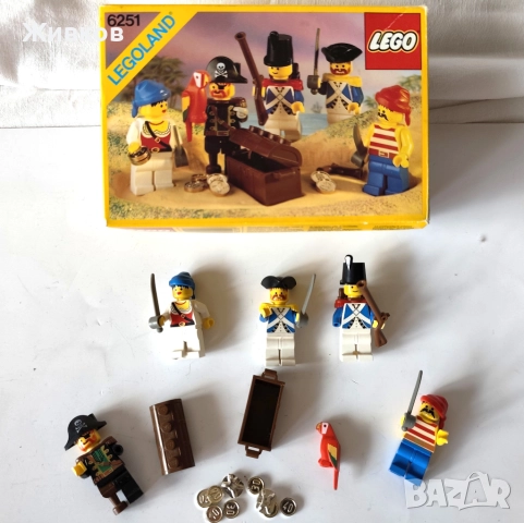 LEGO 6251 сет 1 – пирати - винтидж 1989 г
