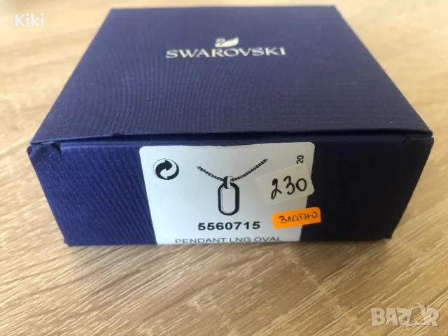 Оригинално колие Swarovski , снимка 4 - Колиета, медальони, синджири - 46854911