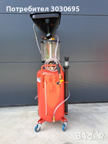 МаМашина за източване на отработено масло. Масларка 80 литр, снимка 2 - Индустриална техника - 53580437