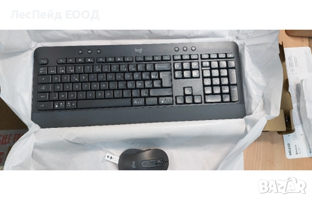 Logitech Signature MK650 Combo за бизнес, белгийскa подредба