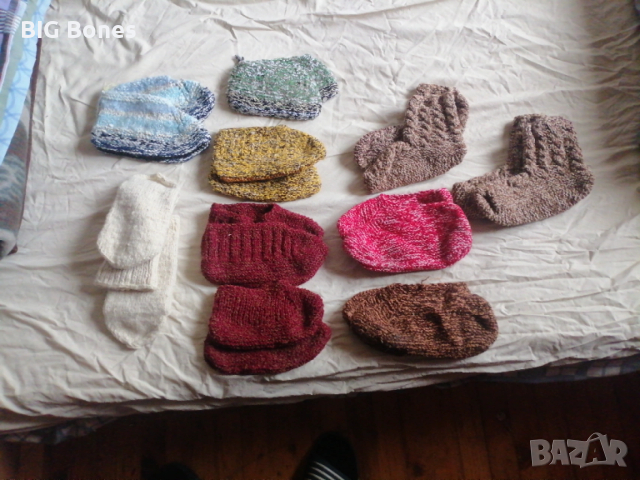 Плетени терлици и чорапи