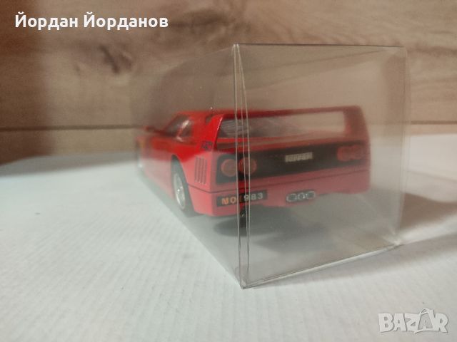 1:24 Ферари F40,Бураго., снимка 3 - Колекции - 46574960