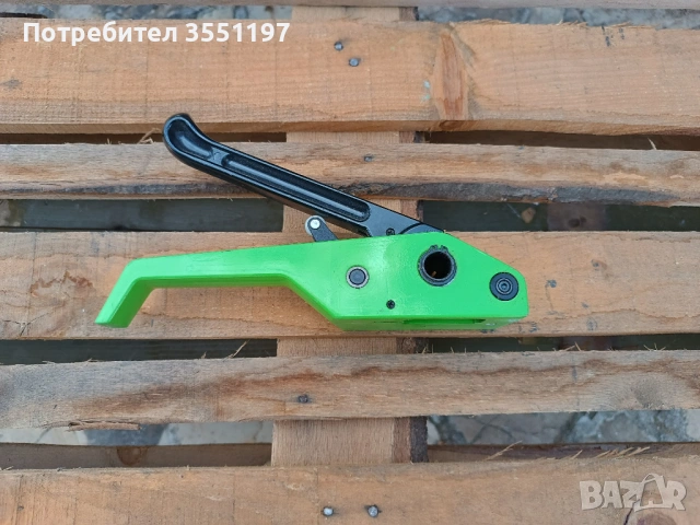 Неизползван Чембер машина - Ръчен обтегач за PP и PET чемберосващи ленти до 19мм, снимка 3 - Други инструменти - 53022697