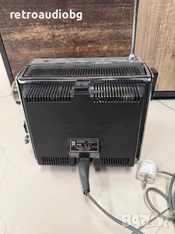 💥Колекционерски портативен телевизор NATIONAL TR-912 - 8 инча - 1970 г. - Made in Japan💥, снимка 8 - Телевизори - 50250543