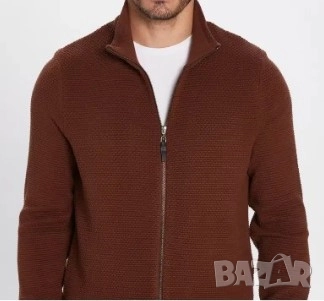 Мъжка текстурирана жилетка Tudors, снимка 3 - Суичъри - 52651882