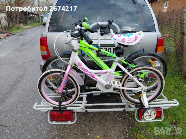 Багажник за 3бр. велосипеди , снимка 4 - Велосипеди - 54090868