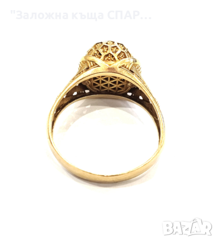 Златен пръстен: 4.11гр., снимка 2 - Пръстени - 45003586