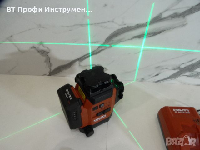 Hilti PM 30 MG - 3D Линеен лазерен нивелир, снимка 11 - Други инструменти - 45539938