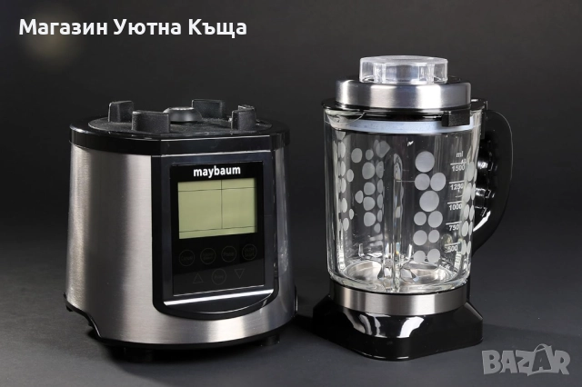 НОВ Професионален блендер Maybaum с функция за готвене с Гаранция, снимка 4 - Блендери - 51963864