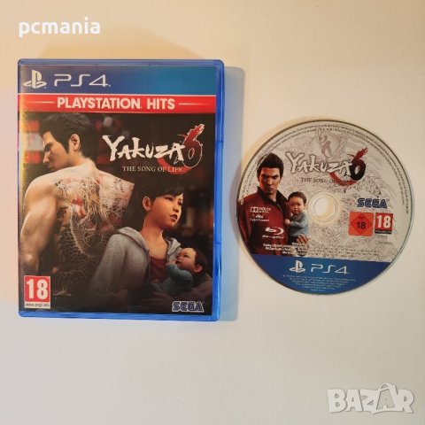 Yakuza 6 The Song of Life за Playstation 4 PS4 ПС4, снимка 1 - Игри за PlayStation - 45998269