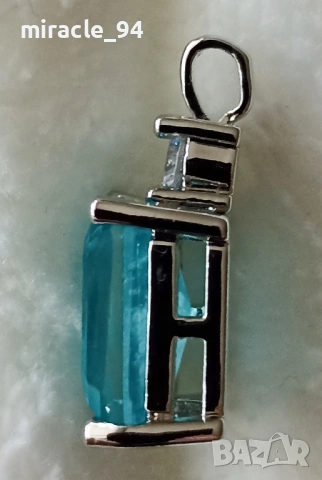 Красиви колиета със сини кристали - ИДЕАЛЕН ПОДАРЪК ЗА 08-МИ МАРТ!, снимка 10 - Колиета, медальони, синджири - 53581370